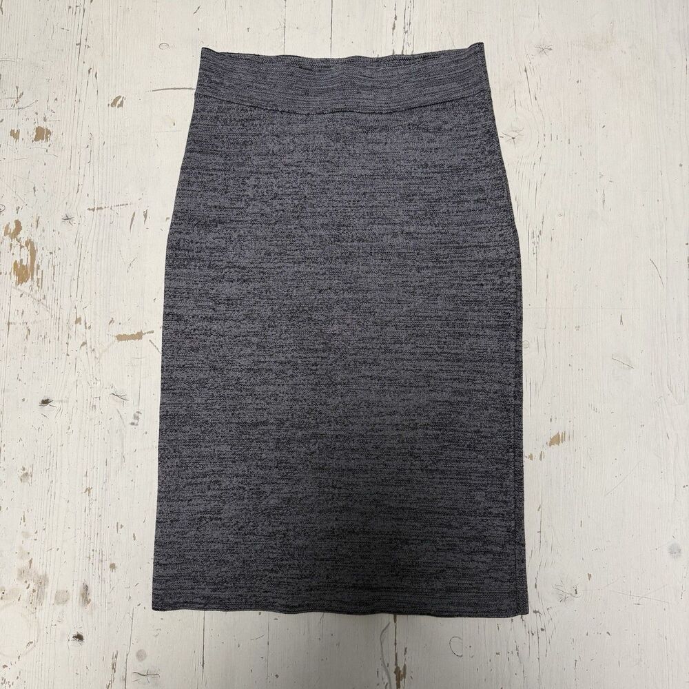 BCBGMaxAzria Gray Pencil Skirt